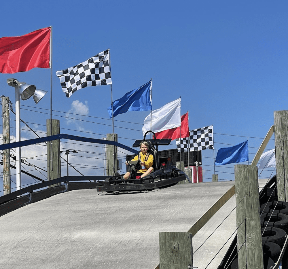 Go-Karts and Laser Tag at LazerPort Fun Center in Pigeon Forge, TN